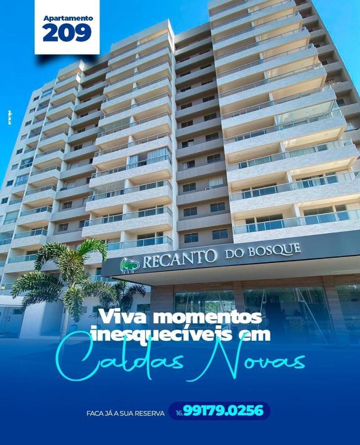 Caldas Novas - Recanto Do Bosque Flat Service Ap209 Ngoại thất bức ảnh